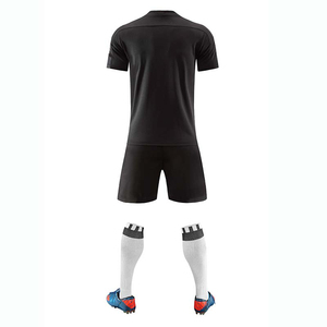 Ensemble d'uniformes de football 100 % polyester de haute qualité, comprenant des maillots et des tenues de sublimation, grandes tailles, séchage rapide, service OEM - Product Image 6