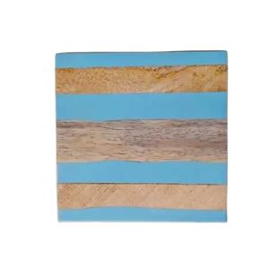 Posavasos de Madera de Mango Ecológicos Hechos a Mano, 40 mm de Diámetro, Personalizables, Decoración de Mesa Elegante, Marco Enterprises al por Mayor - Product Image 4