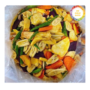 Best Selling Mixed Fruit And Vegetable Chips 200g Zipper Bag Packaging High Grade Export Standard Bulk - Product Image 4
