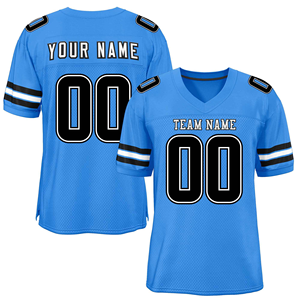 Lightweight Breathable Short Sleeve American <b>Football</b> Jersey Custom Team Name Top Quality Plus Size Polyester Jersey Low <b>Price</b> - Product Image 5