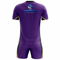 Vente en gros de maillots de football personnalisés de style nouveau, 100% polyester, manches courtes, couleurs personnalisables, service OEM