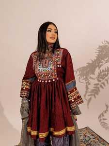 Robes afghanes Kuchi pour femmes, très demandées, couleurs et tailles personnalisées, 100 % haute qualité, robes décontractées pour femmes et filles. - Product Image 2