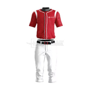 Uniforme de béisbol de suministro directo de fábrica al mejor precio, uniforme de béisbol para adultos. - Product Image 3