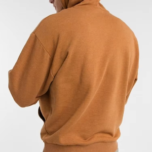 Nouveaux sweats à capuche personnalisés pour hommes pour l'hiver et le streetwear, 100% coton respirant et à séchage rapide, design à fermeture éclair, fabriqués en usine - Product Image 3
