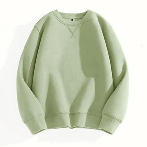 Sweat-shirt à col rond pour homme, en coton molletonné de qualité supérieure, pull-over moderne, streetwear décontracté, haut de mode pour tous les jours - Product Image 3