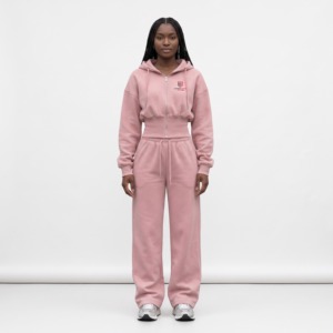 Sudadera con Capucha Corta para Mujer, Sudadera de Forro Polar, Corte Regular, Manga Larga, Ropa Deportiva para Otoño e Invierno - Product Image 2