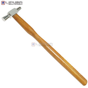 ค้อนปลายแหลมและค้อนหน้าแบน Niethammer Spitz Natur Hammer ด้ามไม้ สำหรับงานทันตกรรมในห้องปฏิบัติการทันตกรรม - Product Image 2