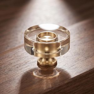 Boutons de tiroir et poignées de porte décoratifs en verre multicolore faits à la main en forme de tournesol pour armoires et commodes, quincaillerie en gros - Product Image 5