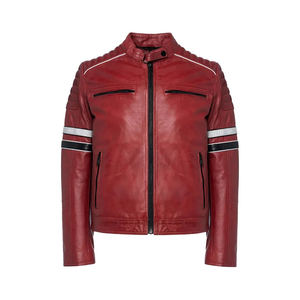 Chaquetas de Cuero para Hombre, Estilo Nuevo, Invierno, con Cuello Alto, Logotipo Frontal, Transpirables, Ecológicas y Personalizables - Product Image 2