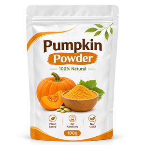 Poudre de Citrouille Pure de Qualité Supérieure 100g, Qualité Alimentaire, Poudre de Cucurbita pepo, Fournisseur en Gros pour Préparations Alimentaires Quotidiennes - Product Image 1
