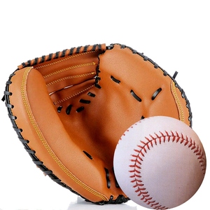 Gant de baseball en cuir pour droitier, avec fermeture auto-agrippante, pour outfield, adulte, toutes saisons, respirant - Product Image 5
