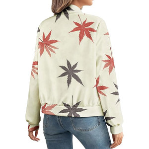 Chaquetas Bomber de Piel de Oveja Hechas a Medida para Mujer, Manga Larga, Cuello Alto, Invierno, Alta Calidad, Ropa Casual para el Día a Día - Product Image 2