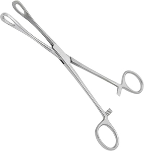 Pinzas quirúrgicas rectas para apósitos y esponjas, instrumento quirúrgico reutilizable de acero inoxidable, proveedor de aplicaciones - Product Image 6