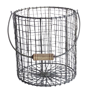 Cubo de fruta de alambre de metal con color negro a bajo costo para almacenamientos y organizadores cesta de fruta negra para el hogar y la cocina - Product Image 4