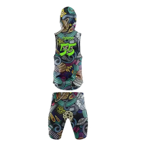 Custom Designed 7v7 Flag Football Uniform <b>Set</b> with Digital Print Compression Wear Short Sleeve Plus Size Adult Unisex - Product Image 2