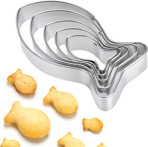 ที่ตัดคุกกี้สแตนเลส ดีไซน์เก๋ รูปทรงตามสั่ง ที่ตัดคุกกี้รูปปลา - Product Image 6