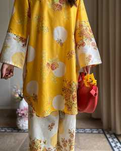 Tenue de Jardin Imprimée Tendance pour Femme – Ensemble 2 Pièces Quotidien – Vêtements Indiens et Pakistanais – Couleurs et Tailles Personnalisables - Product Image 5