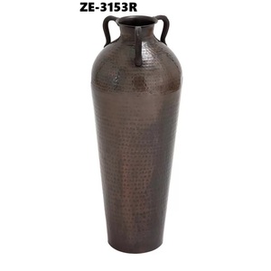 Premium Luxury Handmade Metal Flower Vase Unique Artistic Centerpiece for Living Room Dining <b>Table</b> Console <b>Table</b> Bedroom - Product Image 1