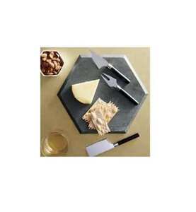 Planche à découper en marbre noir naturel, durable, de haute qualité, personnalisée, très vendue, pour servir les aliments (vente en gros) - Product Image 6