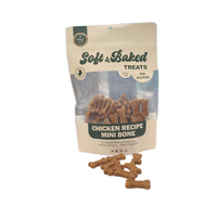 Dog's Mini Milk Bone Treats Boeuf & Poulet Grain-Free High Protein Calming Snacks 200g