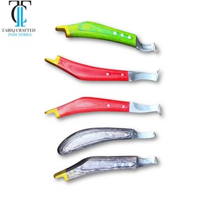 Farrier Hoof Knife Stainless Steel Straight <b>Edge</b> Horse Hoof Trimming <b>Tool</b> Veterinary Equipment Supplier - Product Image 3