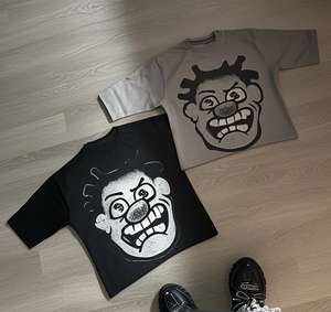 Camiseta Gráfica Vintage de Algodón Grueso con Logo Personalizado al por Mayor OEM, Blanca, Oversize, de Corte Holgado y Hombros Caídos para Hombre - Product Image 6