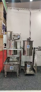 Mélangeur Émulsifiant Sous Vide Argenté, Fonctionnement Manuel, Forme Ronde, Facile à Utiliser, Équipement de Fabrication de Produits Céréaliers 220V Haute Puissance IRAINDIA 1.5kW - Product Image 4