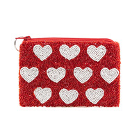 Dompet Koin Clutch Sutra Buatan Tangan Berhias Manik-Manik, Penutup Magnetik Kustom, Dapat Dilipat, Tahan Lama, Anti Maling, Tas Tangan Kasual Wanita Grosir