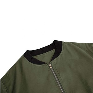 Comodo giubbotto Bomber Street Wear della migliore qualità nuovi uomini eleganti giubbotti Bomber di vendita caldi di colore grigio di <span class=keywords><strong>PASHA</strong></span> INTERNATIONAL - Product Image 5