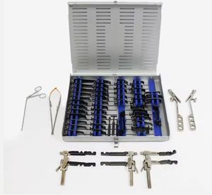 Retractor Cervical Koros Blackbelt, Juego Completo, Calidad Premium, Acero Inoxidable Alemán, Manual, Reutilizable, Instrumentos con Certificación CE - Product Image 2
