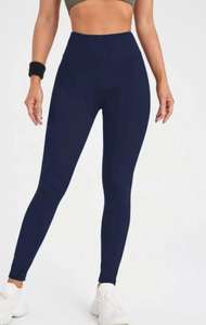 Leggings de Yoga para Mujer al por Mayor, Personalizados, Cintura Media, Sólidos, Largos, Elásticos, Transpirables, para Correr, Gimnasio, Entrenamiento, Ropa Deportiva OEM - Product Image 3