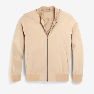 Chaqueta bomber ligera y elegante para hombre, totalmente personalizable, con cremallera, impermeable, cortavientos y transpirable. - Product Image 3