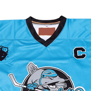 Jersey de Hockey sobre Hielo de Alto Rendimiento, Alta Calidad, Última Moda, Mejor Proveedor, Manga Larga, Transpirable, Nuevo Diseño - Product Image 4