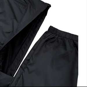 Veste coupe-vent unisexe imperméable à capuche, manches longues, couleur unie, fermeture éclair, légère, décontractée, pour le printemps - Product Image 2