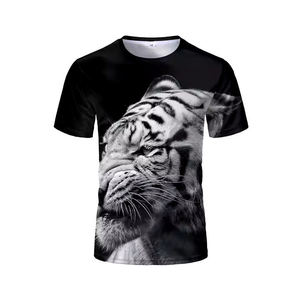 เสื้อยืดพิมพ์ลายเสือขาวแบบกำหนดเอง 3 มิติ เสื้อยืดลายกราฟิกสัตว์สำหรับทุกเพศ เสื้อยืดซับลิเมชั่นพรีเมียม เสื้อยืดลำลองแฟชั่นสตรีทแวร์สำหรับผู้ชายและผู้หญิง - Product Image 3