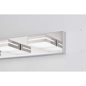 Lampe de vanité de salle de bain LED chromée moderne Applique murale minimaliste élégante à 5 lumières économe en énergie facile à installer - Product Image 5