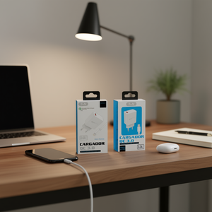 Cargador Rápido S&N QC 3.0 3.0A para iPhone con Cable - Product Image 3