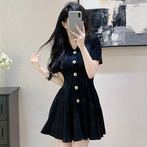 High Quality Women's Casual Evening Summer Fashion Short Sleeve Plus Size Eco-Friendly Washable Simple Dress - Product Image 3
