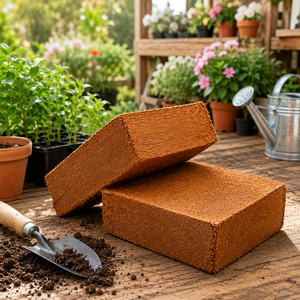 Natural <b>Peat</b> Moss Blocks Soil Conditioner for Gardening Planting Potting Use - Product Image 1