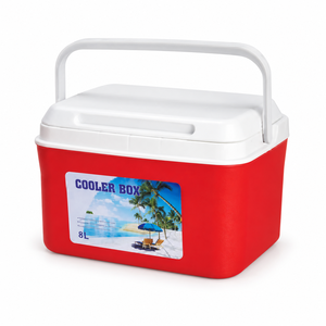 Nevera Portátil Aislada de Plástico de 8L con Asa para Playa y Camping CAMPMATA Nevera Portátil Aislada de Plástico Ligera de 8L - Product Image 3