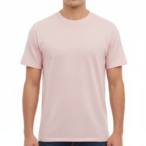 Camiseta Personalizada de Algodón 100% para Hombre, Estilo Urbano, con Logotipo Bordado, Manga Corta, Antiarrugas, Transpirable y de Secado Rápido, OEM ODM - Product Image 4
