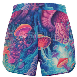 Pantalones Cortos Deportivos para Mujer, Estilo Moderno, Hechos a Medida, Color Sólido, Transpirables, Resistentes al Viento, Ecológicos, 100% Algodón, Hechos en Pakistán - Product Image 6