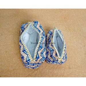 Bag Toiletry Cotton Quilted Cosmetic Set Handmade Indian Travel Kit for Small <b>Medium</b> Large Block Print Sponge Vanity <b>Case</b> - Product Image 6