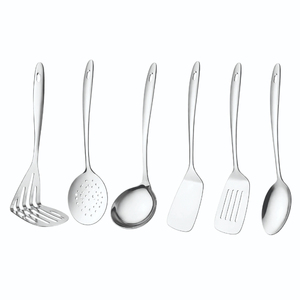 Juego de Utensilios de Cocina de Acero Inoxidable de Primera Calidad, 6 Piezas, con Mangos Ergonómicos - Product Image 2