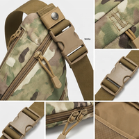 Sac à bandoulière multifonctionnel pour homme, sacoche tactique pour camping, randonnée, outils, équipement, pochette de rangement pour magazines