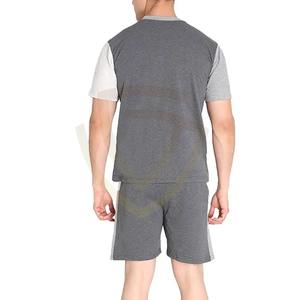 Conjunto de verano personalizado de 2 piezas, conjunto de pantalones cortos deportivos, camiseta de algodón de manga corta estampada, conjunto de pantalones cortos de verano para hombre - Product Image 2