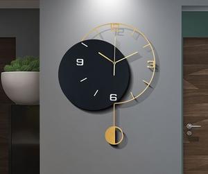 Horloge murale en métal personnalisable en gros, servant à la fois de chronomètre pratique et de centre de table décoratif saisissant - Product Image 2