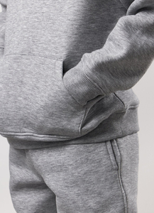 Two Piece Kids <b>Tracksuit</b> Set Sew Custom Logo Plain Boys Hoodie Set Terry Cotton Sport Suit New Sweatpants - Product Image 5