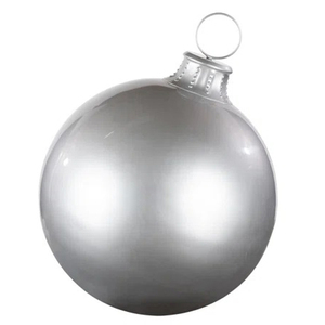 Boule de Noël en aluminium très demandée, en forme d'arbre, texture gaufrée, vierge pour sublimation, décorations de Noël - Product Image 5