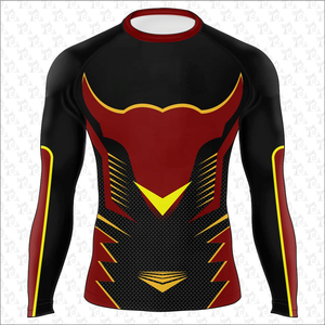 Maillots de protection anti-UV à manches longues pour hommes, séchage rapide, en polyester, impression par sublimation intégrale, logo personnalisé, de qualité - Product Image 4